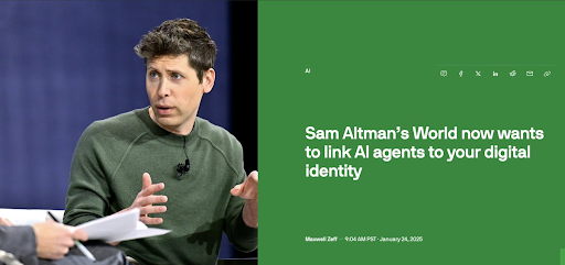 Sam Altman’s World Now Wants to Link AI Agents to Your Digital Identity