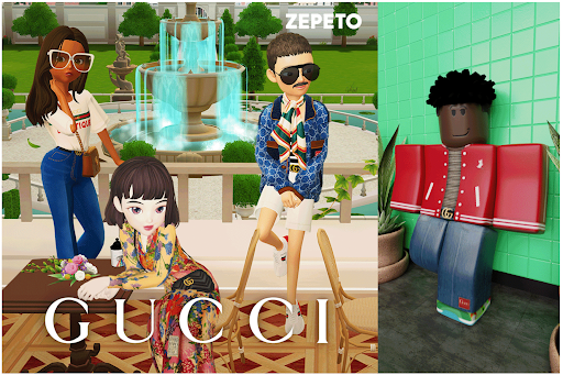 ZEPETO x GUCCI Virtual fashion collaboration